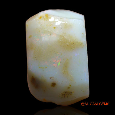 16.00 Cts Natural Australian Fire Opal Loose Gemstone Fancy Rough 19x12x8 mm RB-835