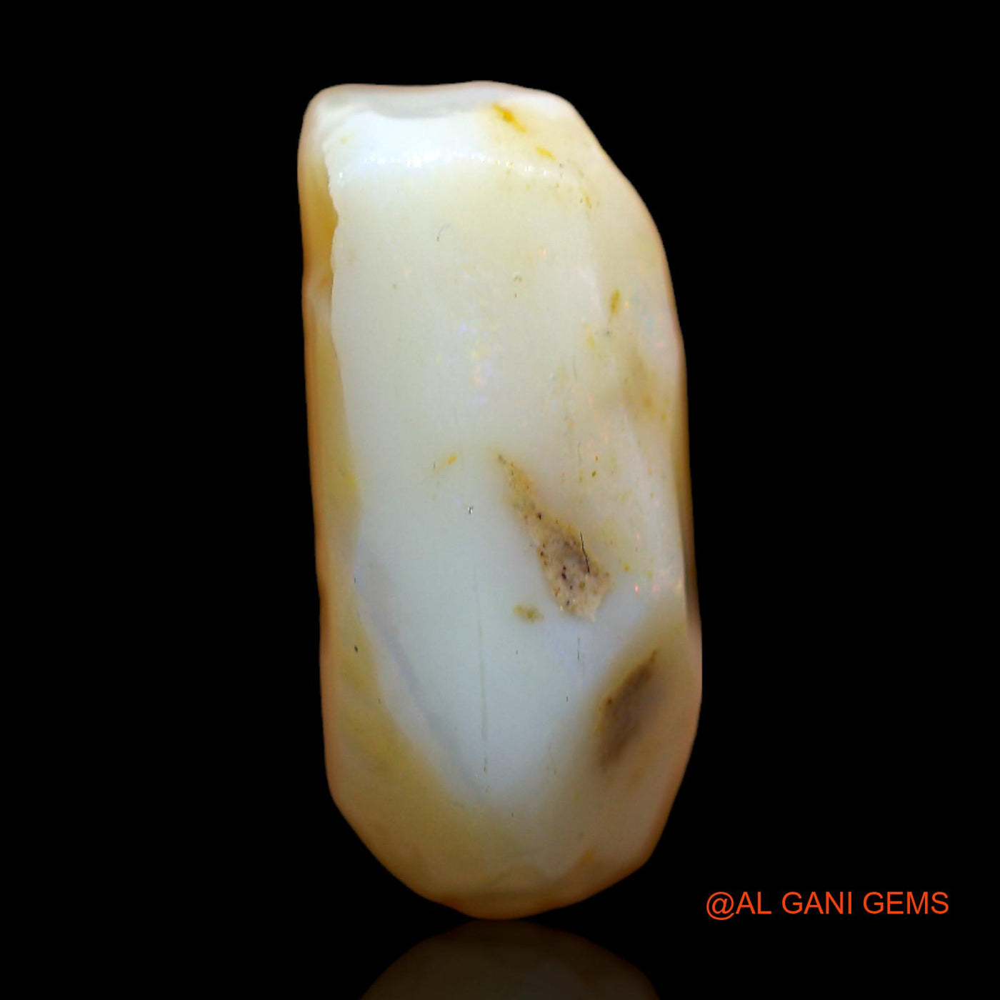 16.00 Cts Natural Australian Fire Opal Loose Gemstone Fancy Rough 19x12x8 mm RB-835