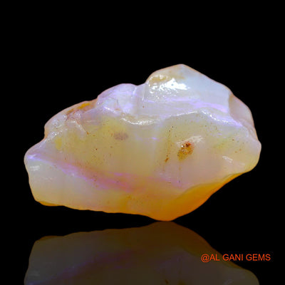 17.00 Cts Natural Australian Fire Opal Loose Gemstone Fancy Rough 19x17x11 mm RB-836