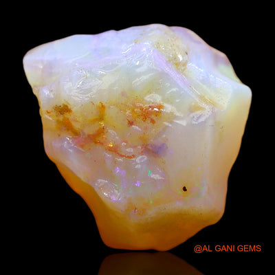 17.00 Cts Natural Australian Fire Opal Loose Gemstone Fancy Rough 19x17x11 mm RB-836
