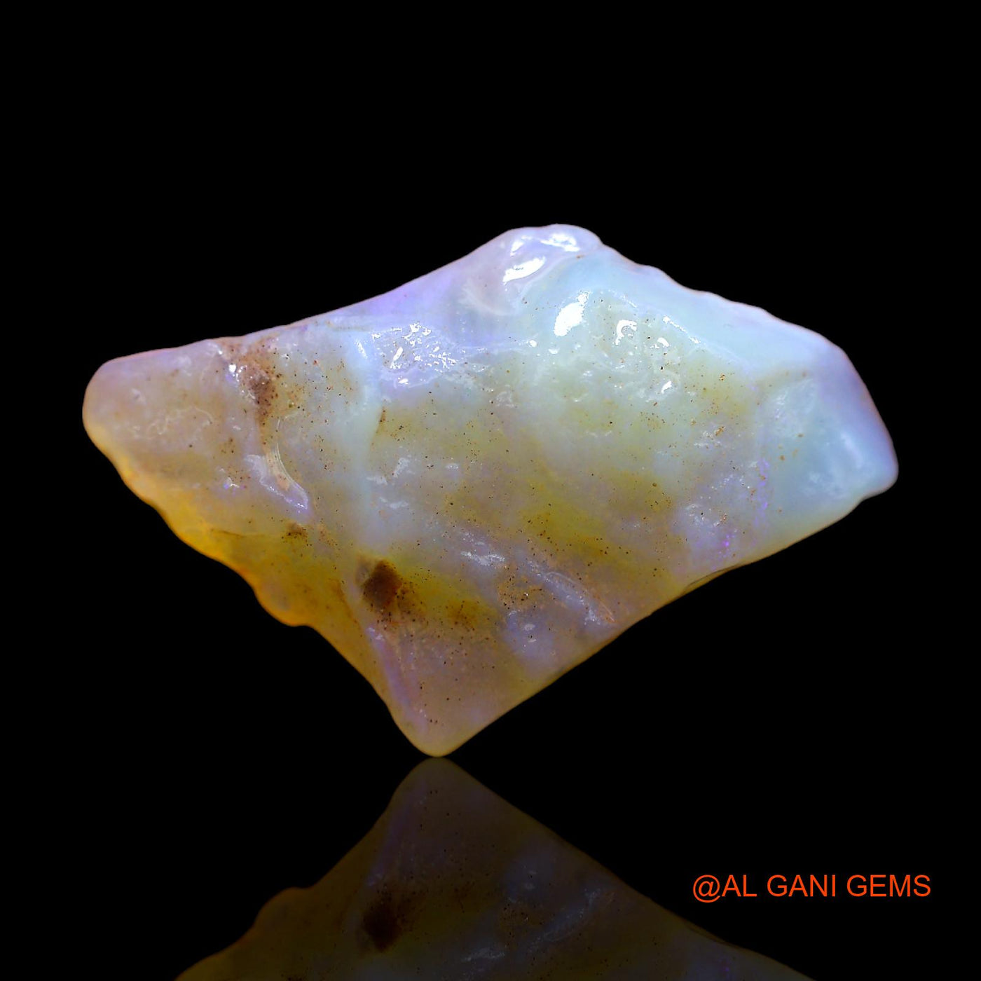 10.00 Cts Natural Australian Fire Opal Loose Gemstone Fancy Rough 26x15x3 mm RB-837