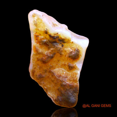 10.00 Cts Natural Australian Fire Opal Loose Gemstone Fancy Rough 26x15x3 mm RB-837
