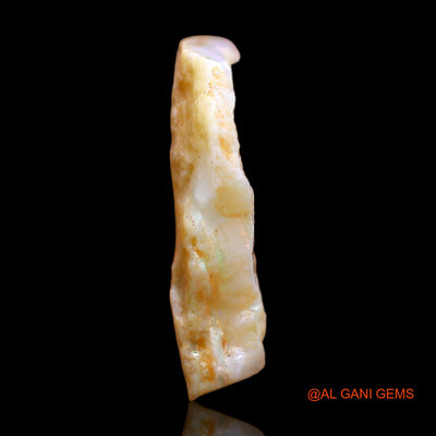 Natural Untreated Fire Opal Loose Gemstone Fancy Rough From Australia 10.00 Cts 23x17x4 mm RB-838