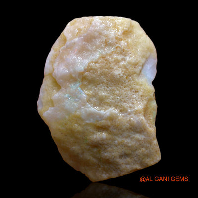 Natural Untreated Fire Opal Loose Gemstone Fancy Rough From Australia 10.00 Cts 23x17x4 mm RB-838