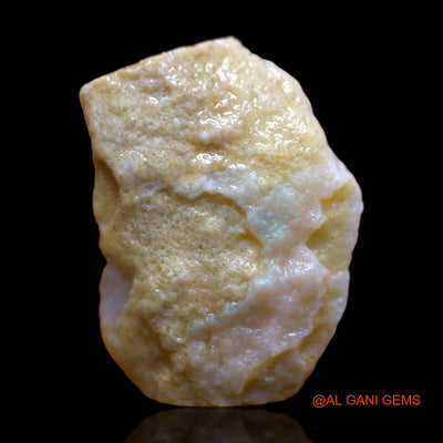 Natural Untreated Fire Opal Loose Gemstone Fancy Rough From Australia 10.00 Cts 23x17x4 mm RB-838