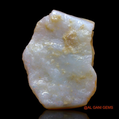 Natural Untreated Fire Opal Loose Gemstone Fancy Rough From Australia 10.00 Cts 23x17x4 mm RB-838