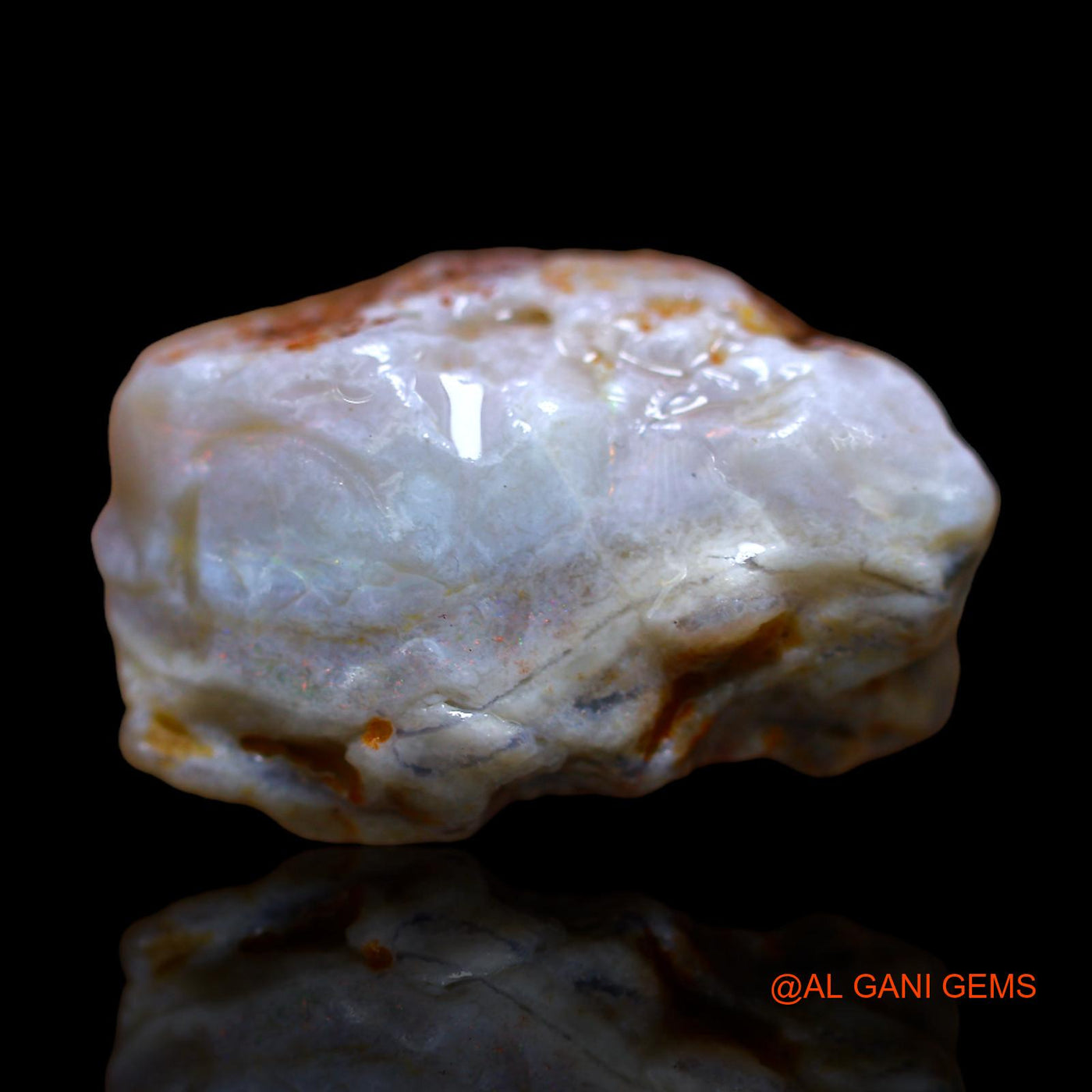 20.00 Cts Natural Australian Fire Opal Loose Gemstone Fancy Rough 21x17x12 mm RB-839