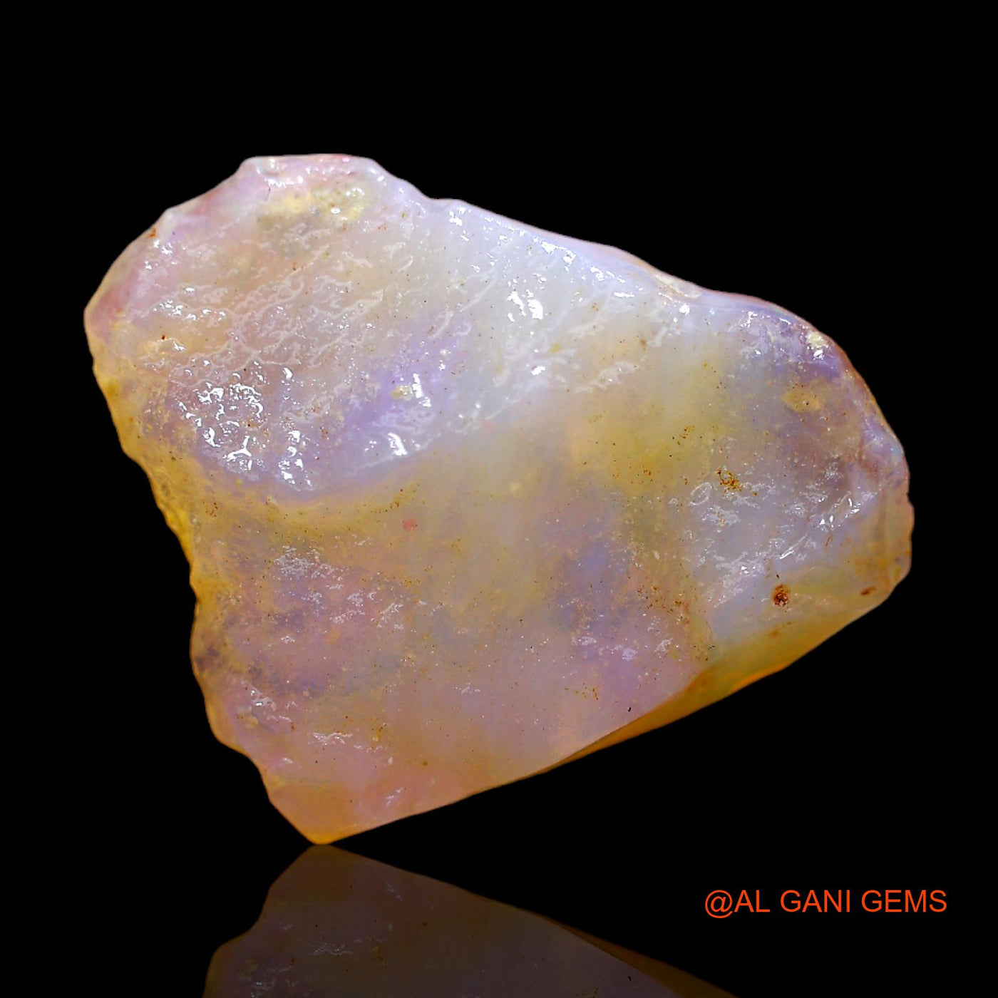 9.00 Cts Natural Australian Fire Opal Fancy Rough Loose Gemstone For Jewelry 19x17x6 mm RB-842
