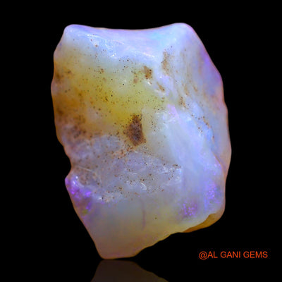11.00 Cts Natural Australian Fire Opal Loose Gemstone Fancy Rough 19x14x8 mm RB-845