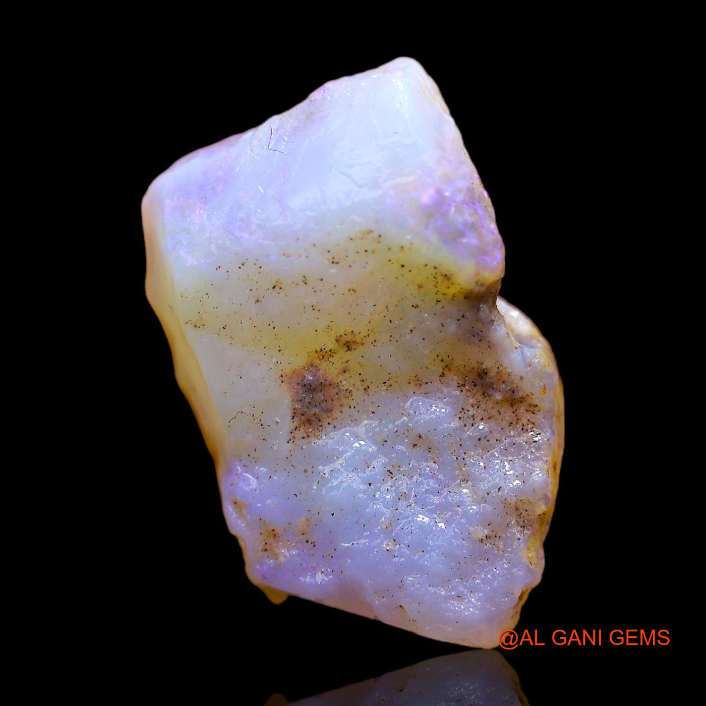 11.00 Cts Natural Australian Fire Opal Loose Gemstone Fancy Rough 19x14x8 mm RB-845