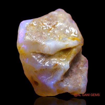 11.00 Cts Natural Australian Fire Opal Loose Gemstone Fancy Rough 19x14x8 mm RB-845