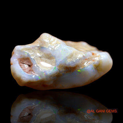 15.00 Cts Natural Australian Fire Opal Fancy Rough Loose Gemstone For Jewelry 21x12x12 mm RB-849