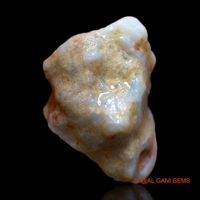 15.00 Cts Natural Australian Fire Opal Fancy Rough Loose Gemstone For Jewelry 21x12x12 mm RB-849