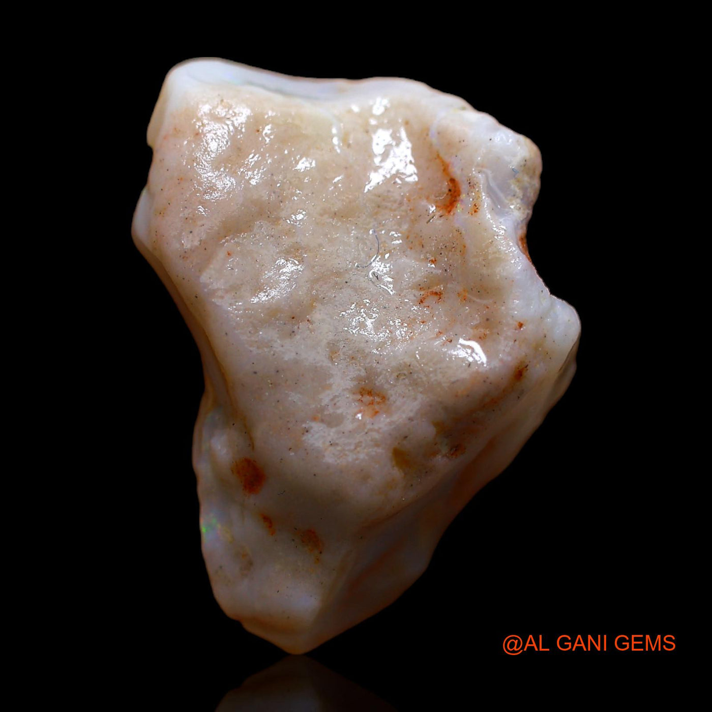 15.00 Cts Natural Australian Fire Opal Fancy Rough Loose Gemstone For Jewelry 21x12x12 mm RB-849