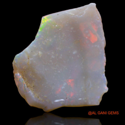3.70 Cts Natural Australian Fire Opal Loose Gemstone Fancy Rough 17x16x2 mm RB-84
