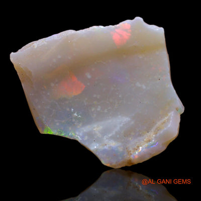 3.70 Cts Natural Australian Fire Opal Loose Gemstone Fancy Rough 17x16x2 mm RB-84