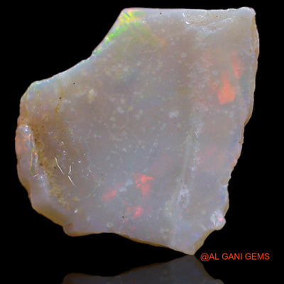 3.70 Cts Natural Australian Fire Opal Loose Gemstone Fancy Rough 17x16x2 mm RB-84