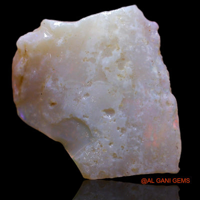 3.70 Cts Natural Australian Fire Opal Loose Gemstone Fancy Rough 17x16x2 mm RB-84