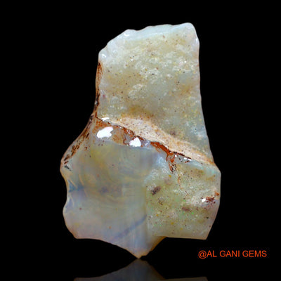 Natural Untreated Fire Opal Loose Gemstone Fancy Rough From Australia 6.00 Cts 24x16x3 mm RB-851