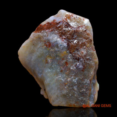 Natural Fire Opal Gemstone 8.00 Cts Loose Fancy Rough From Australia 19x15x5 mm RB-861