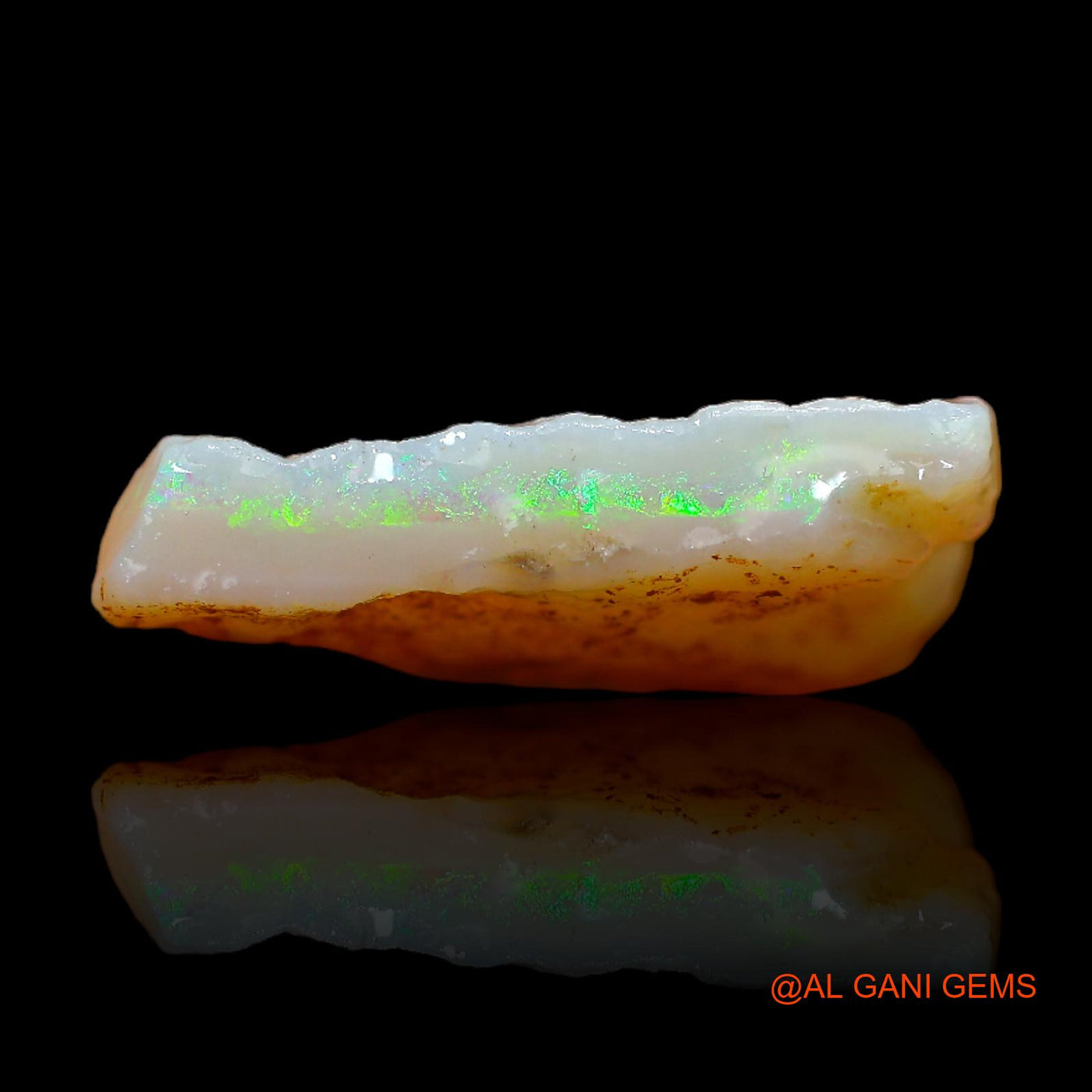 6.00 Cts Natural Australian Fire Opal Loose Gemstone Fancy Rough 19x13x4 mm RB-862