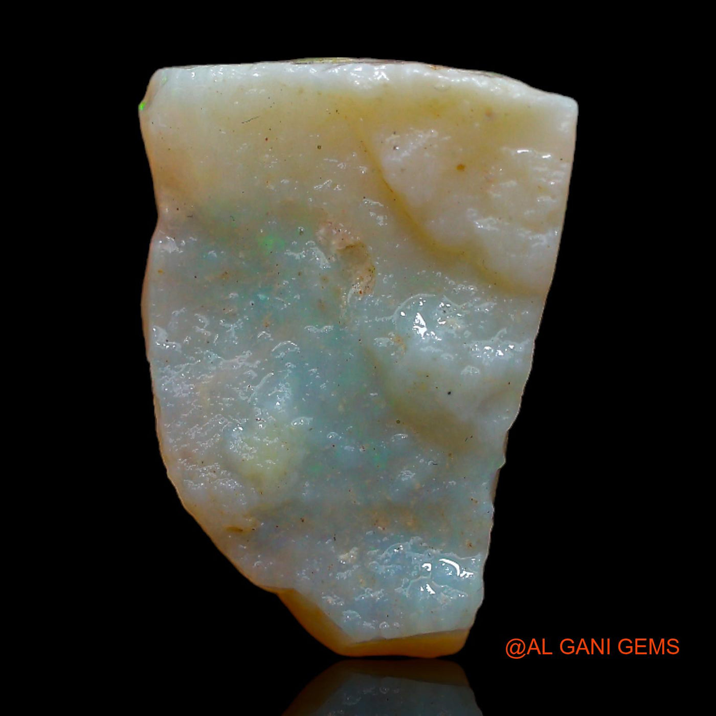 6.00 Cts Natural Australian Fire Opal Loose Gemstone Fancy Rough 19x13x4 mm RB-862