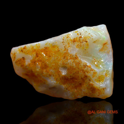 6.00 Cts Natural Australian Fire Opal Loose Gemstone Fancy Rough 19x13x4 mm RB-862