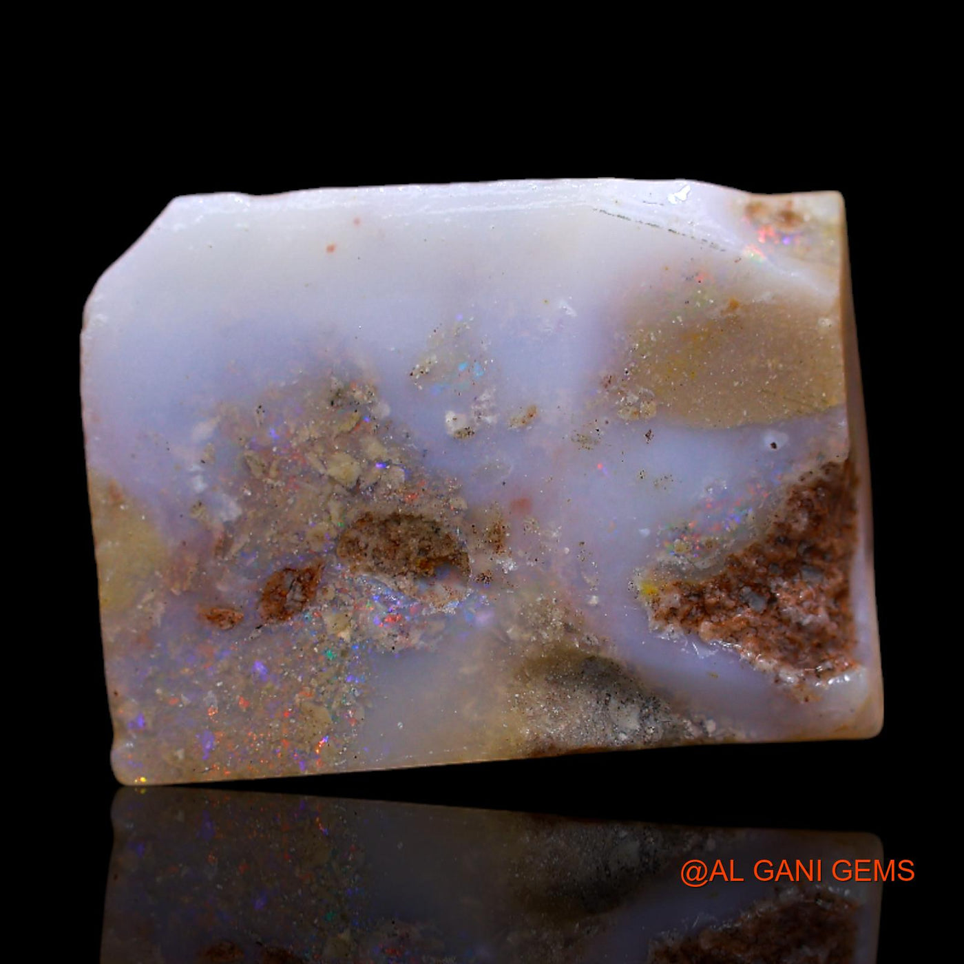 10.00 Cts Natural Australian Fire Opal Loose Gemstone Fancy Rough 17x13x5 mm RB-865