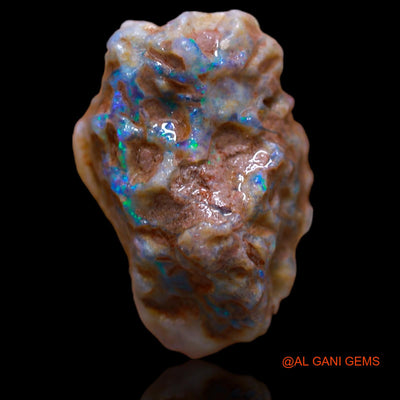 10.35 Cts Natural Australian Fire Opal Loose Gemstone Fancy Rough 20x14x9 mm RB-86