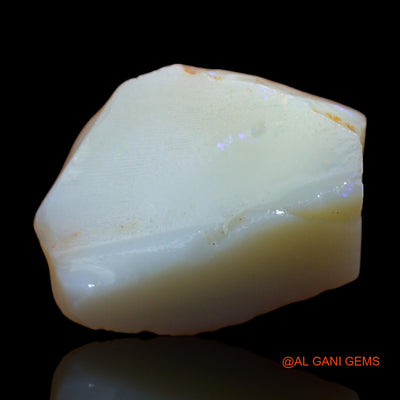 Natural Fire Opal Gemstone 8.00 Cts Loose Fancy Rough From Australia 17x14x6 mm RB-872