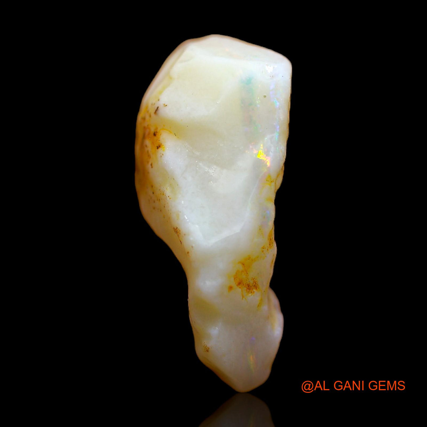 7.00 Cts Unheated Australian Fire Opal Loose Gemstone Fancy Rough Natural 20x11x8 mm RB-881