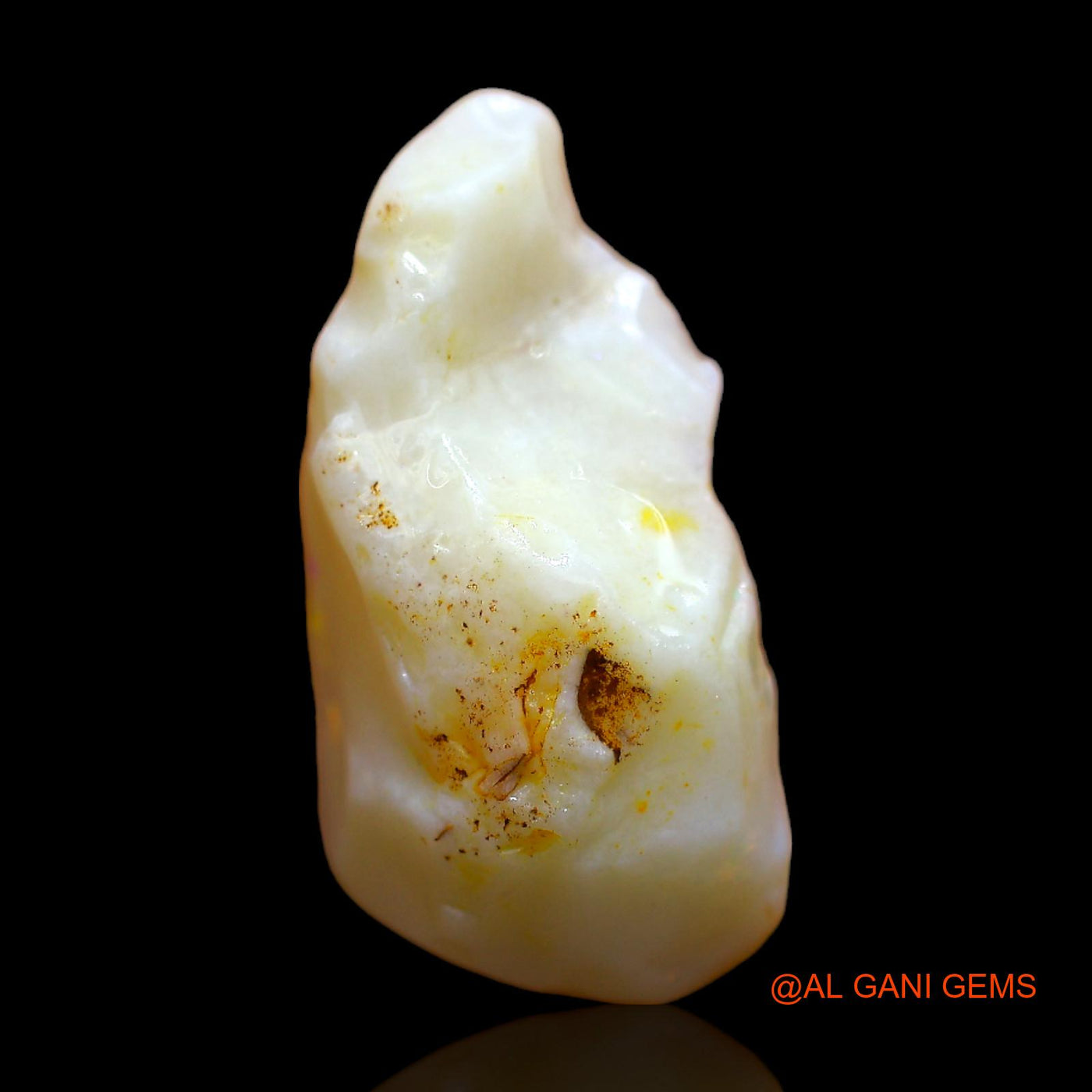 7.00 Cts Unheated Australian Fire Opal Loose Gemstone Fancy Rough Natural 20x11x8 mm RB-881