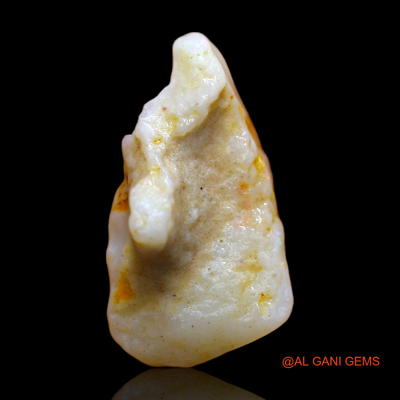 7.00 Cts Unheated Australian Fire Opal Loose Gemstone Fancy Rough Natural 20x11x8 mm RB-881