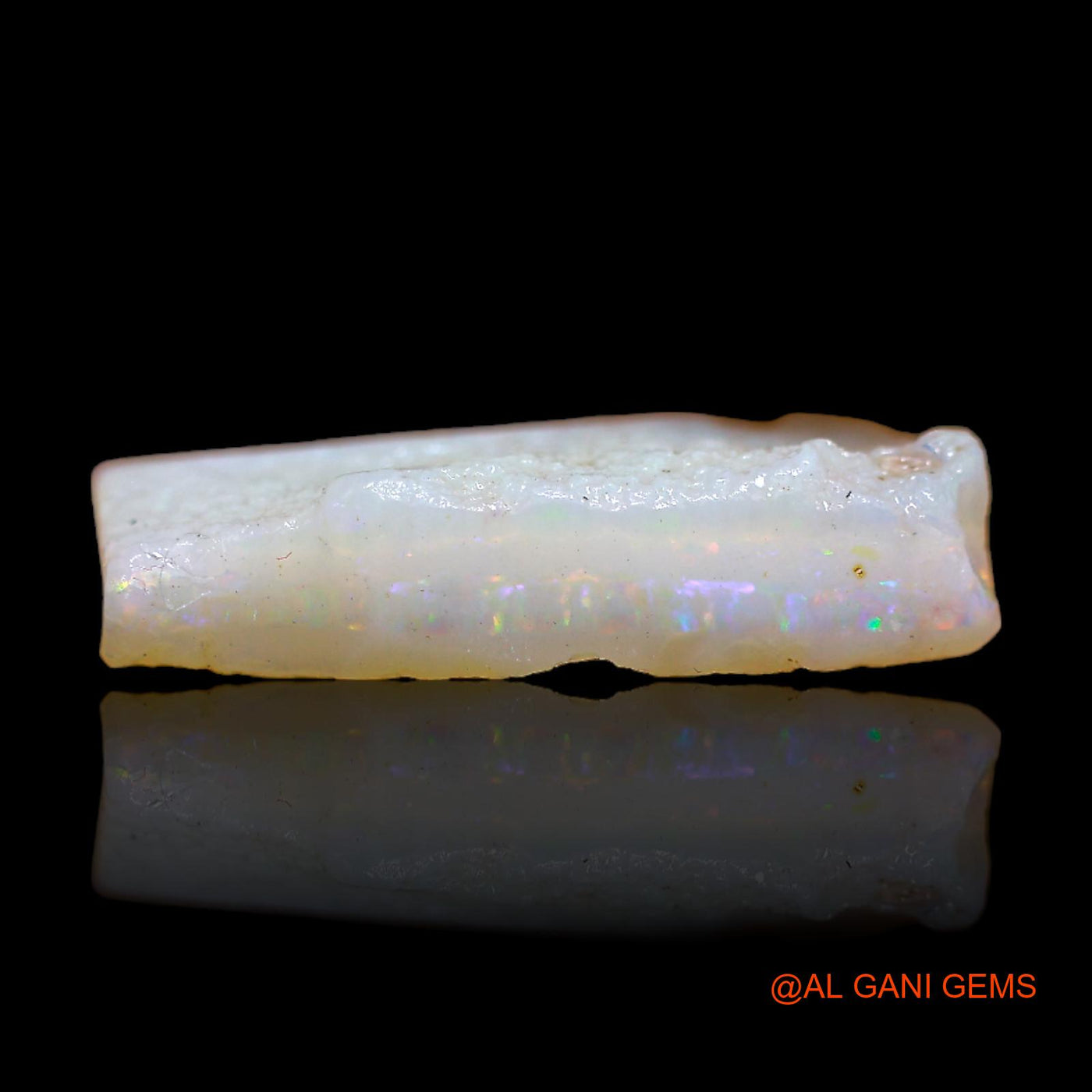 Natural Fire Opal Gemstone 6.00 Cts Loose Fancy Rough From Australia 18x10x4 mm RB-883