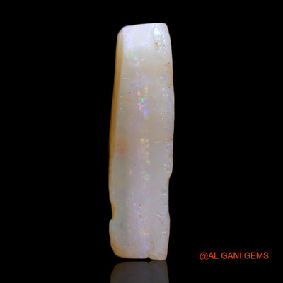 Natural Fire Opal Gemstone 6.00 Cts Loose Fancy Rough From Australia 18x10x4 mm RB-883