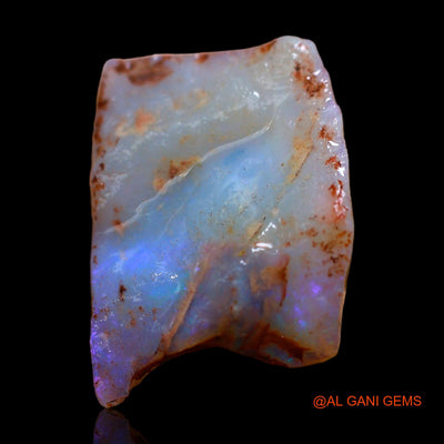 Natural Fire Opal Gemstone 5.00 Cts Loose Fancy Rough From Australia 17x13x4 mm RB-885