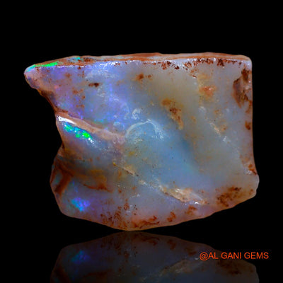 Natural Fire Opal Gemstone 5.00 Cts Loose Fancy Rough From Australia 17x13x4 mm RB-885