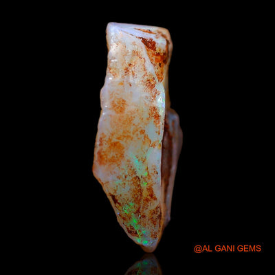 Natural Fire Opal Gemstone 5.00 Cts Loose Fancy Rough From Australia 17x13x4 mm RB-885