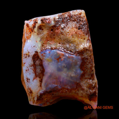 Natural Fire Opal Gemstone 5.00 Cts Loose Fancy Rough From Australia 17x13x4 mm RB-885