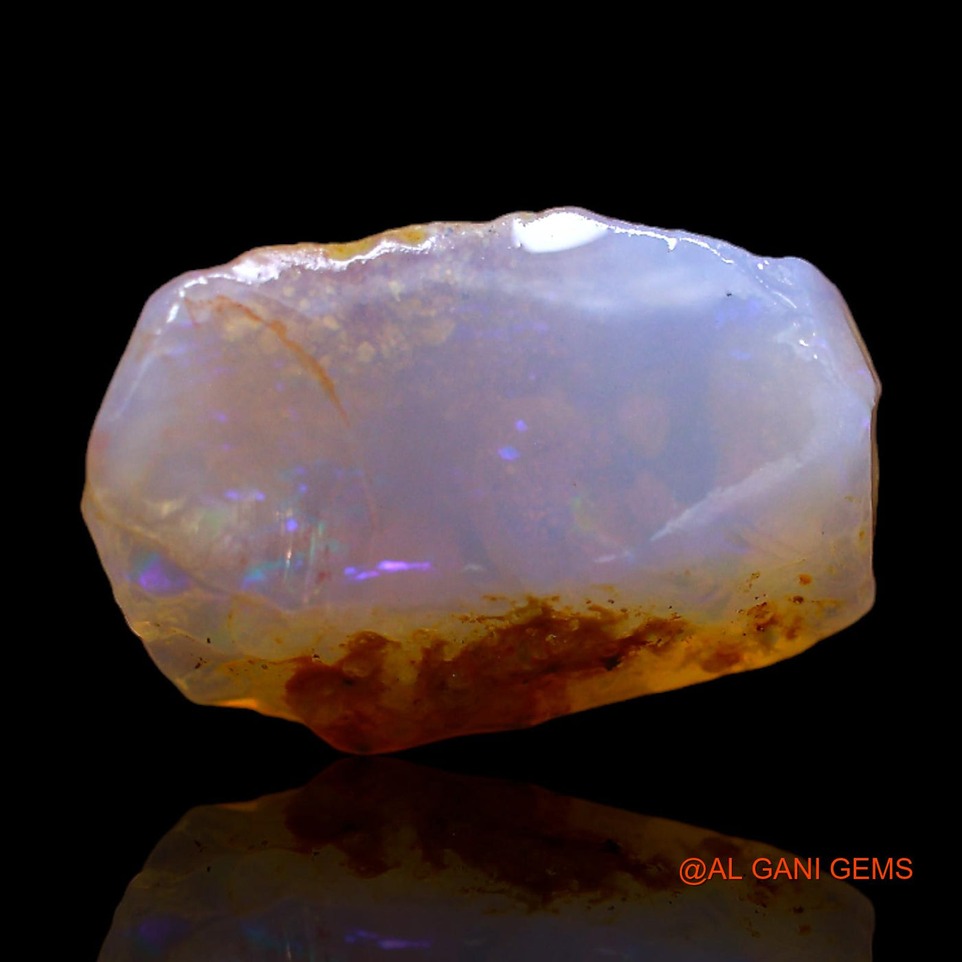 5.00 Cts Unheated Australian Fire Opal Loose Gemstone Fancy Rough Natural 17x11x5 mm RB-889