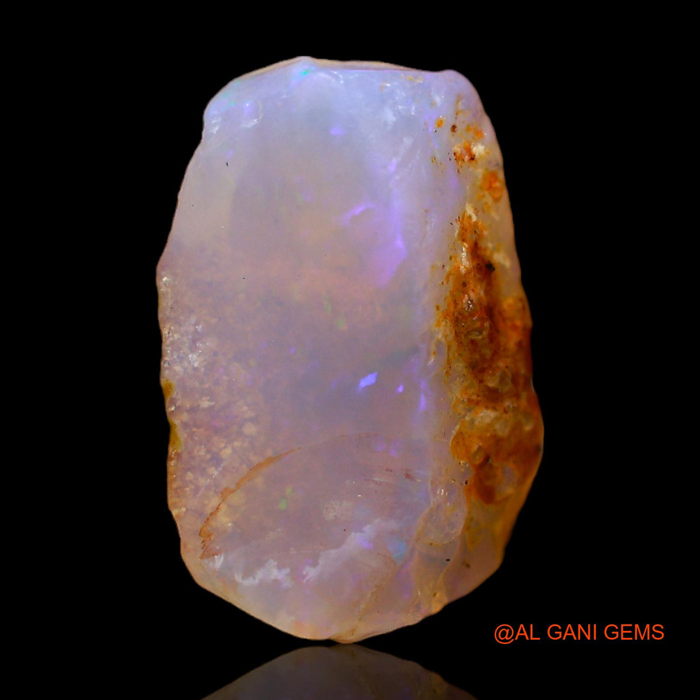 5.00 Cts Unheated Australian Fire Opal Loose Gemstone Fancy Rough Natural 17x11x5 mm RB-889