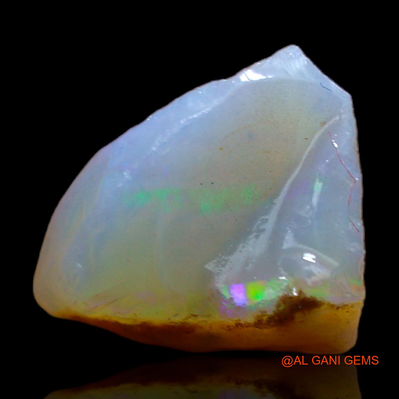 6.00 Cts Unheated Australian Fire Opal Loose Gemstone Fancy Rough Natural 15x10x9 mm RB-890
