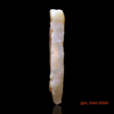 Natural Untreated Fire Opal Loose Gemstone Fancy Rough From Australia 5.00 Cts 22x12x3 mm RB-891