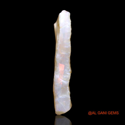 Natural Untreated Fire Opal Loose Gemstone Fancy Rough From Australia 5.00 Cts 22x12x3 mm RB-891