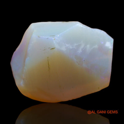 Natural Untreated Fire Opal Loose Gemstone Fancy Rough From Australia 8.00 Cts 16x12x6 mm RB-892