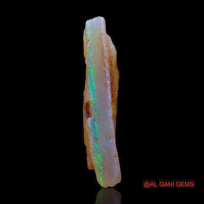 Natural Fire Opal Gemstone 6.00 Cts Loose Fancy Rough From Australia 17x17x4 mm RB-896