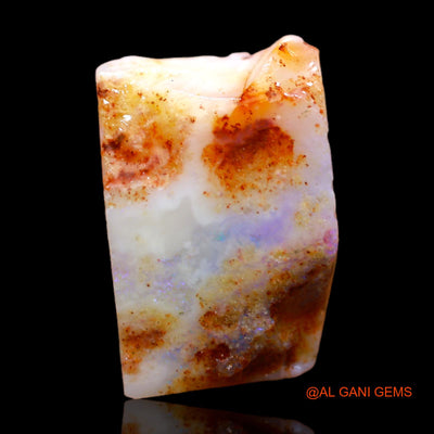 6.00 Cts Natural Australian Fire Opal Loose Gemstone Fancy Rough 17x11x4 mm RB-897