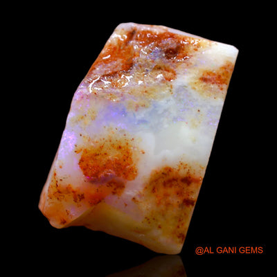 6.00 Cts Natural Australian Fire Opal Loose Gemstone Fancy Rough 17x11x4 mm RB-897
