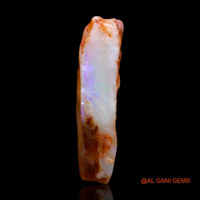 6.00 Cts Natural Australian Fire Opal Loose Gemstone Fancy Rough 17x11x4 mm RB-897