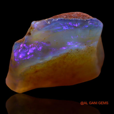 9.85 Cts Natural Australian Fire Opal Loose Gemstone Fancy Rough 17x13x8 mm RB-89